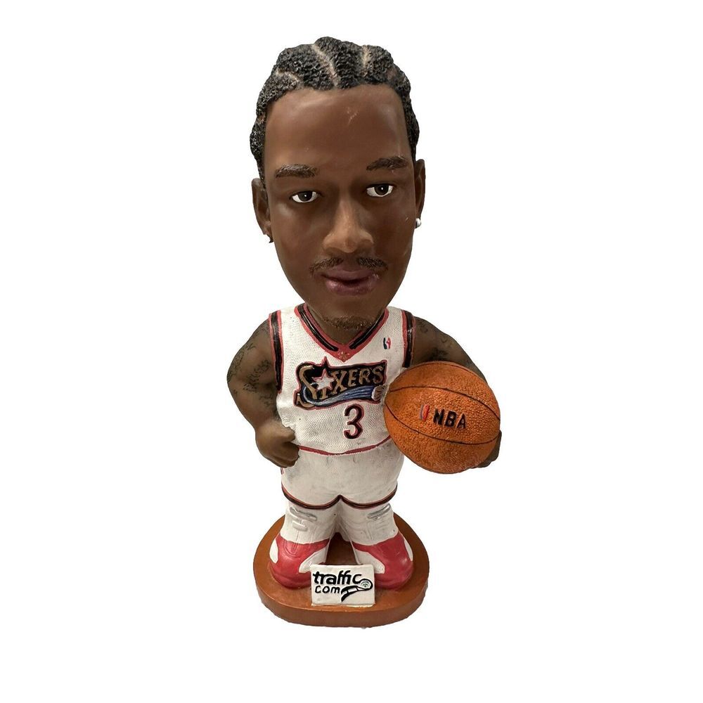 Allen Iverson Philadelphia 76ers 2001 TRAFFIC.COM NBA Basketball Bobblehead SGA